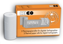 Papier termiczny do tachografów cyfrowych